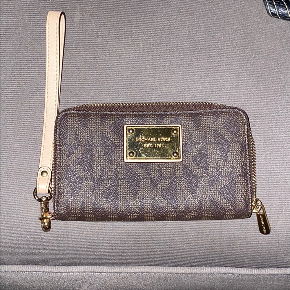 Michael Kors wristlet.